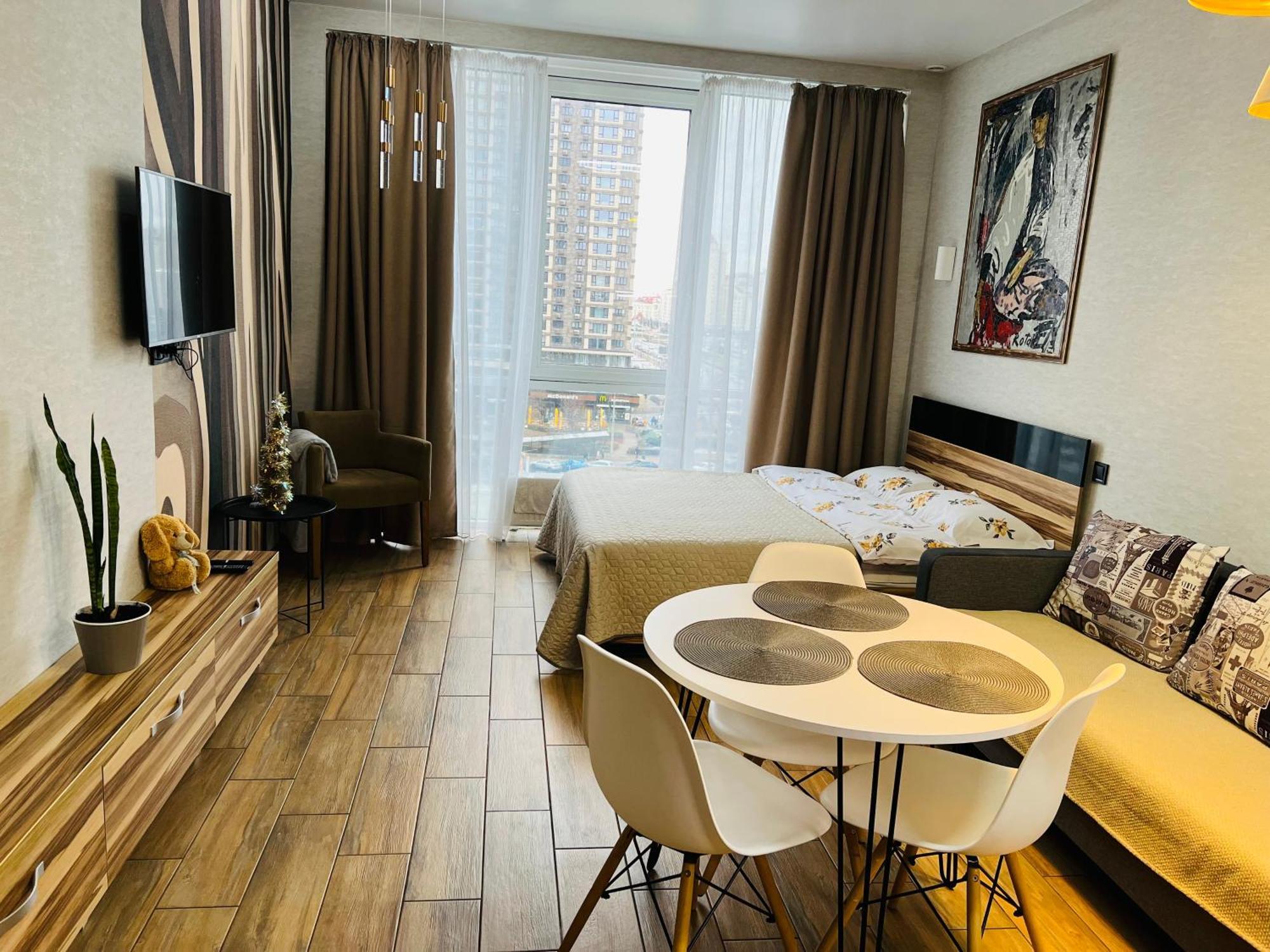 Apartment Smart Plaza Obolon' Киев Экстерьер фото